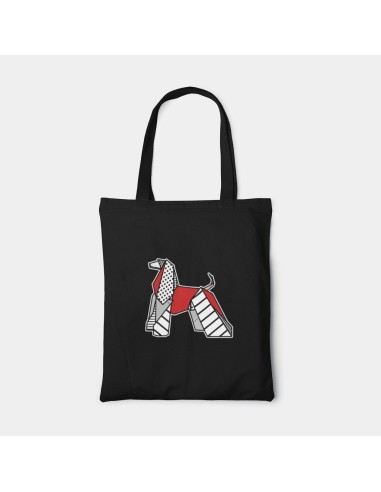 Shopper Bag Borsa Pop Origami Afghan Hound