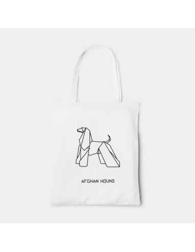 Shopper Bag Origami Bag Afghan Hound