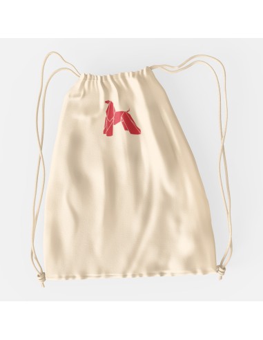 Drawstring Bag Sacca Minigami Afghan Hound