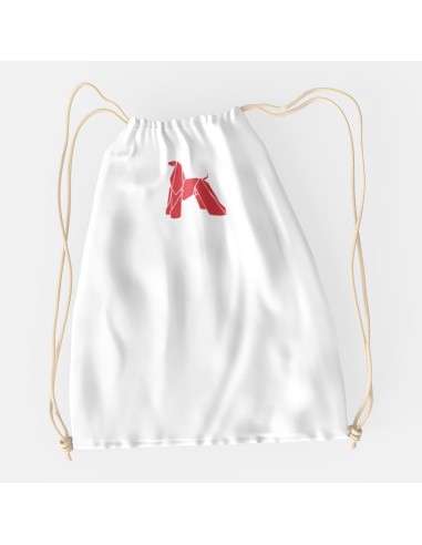 Drawstring Bag Sacca Minigami Afghan Hound