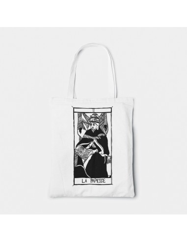 Shopper Bag Tarot De Marseille Bag La Papesse II