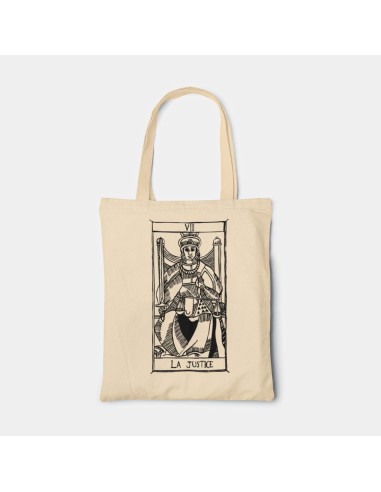 Shopper Bag Tarot De Marseille Bag The Justice VIII