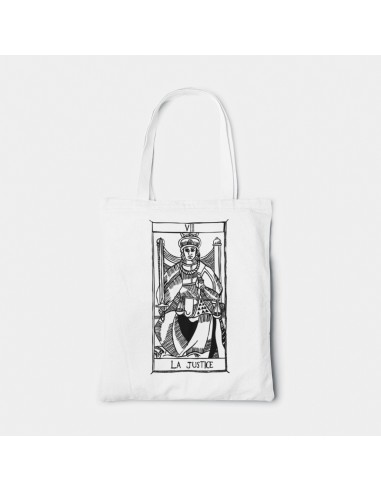 Shopper Bag Tarot De Marseille Bag The Justice VIII