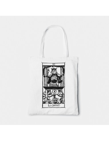 Shopper Bag Tarot De Marseille Bag Le Chariot VII