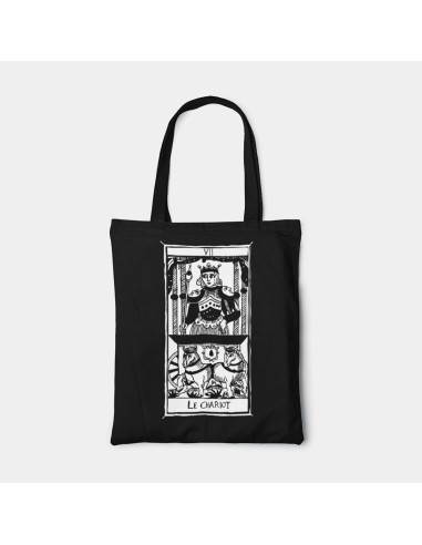 Shopper Bag Tarot De Marseille Bag Le Chariot VII