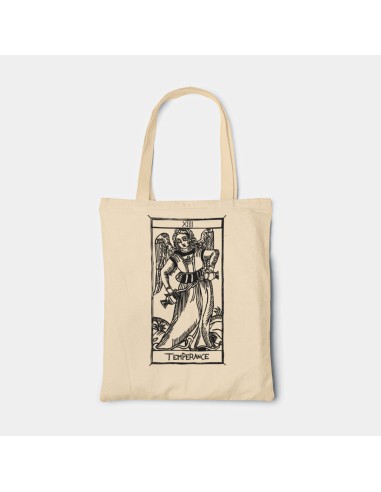 Shopper Bag Tarot De Marseille Bag The Temperance XIV