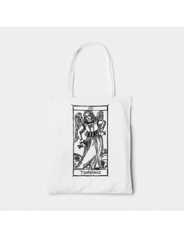 Shopper Bag Tarot De Marseille Bag The Temperance XIV