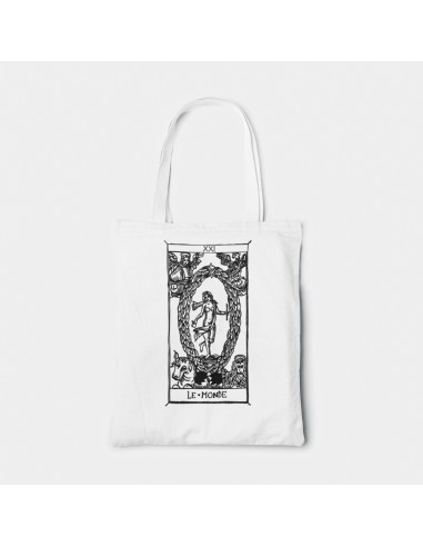 Shopper Bag Tarot De Marseille Bag Le Monde XXI