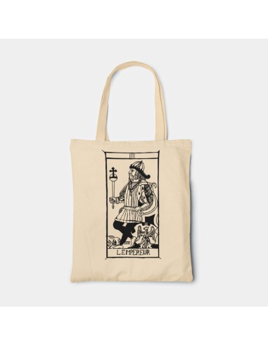 Borsa Tote bag shopper bag"Tarot De Marseille" Tarocchi di Marsiglia  L’empereur IV