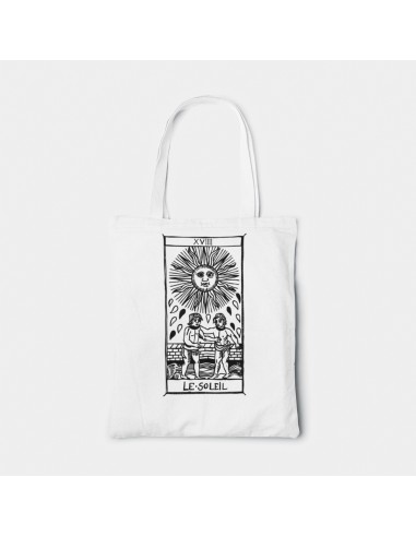 Shopper Bag Tarot De Marseille Bag Le Soleil XIX