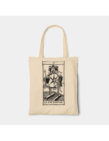 Shopper Bag Tarot De Marseille Bag La Roue De Fortune X