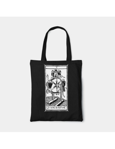 Shopper Bag Tarot De Marseille Bag La Roue De Fortune X