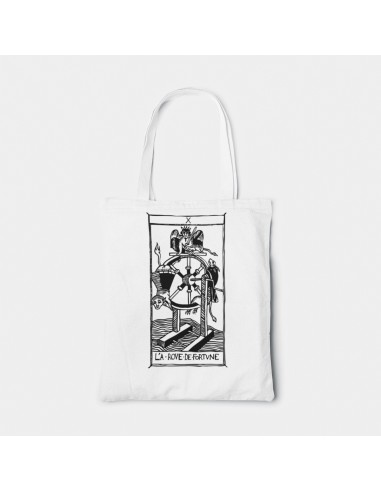 Shopper Bag Tarot De Marseille Bag La Roue De Fortune X