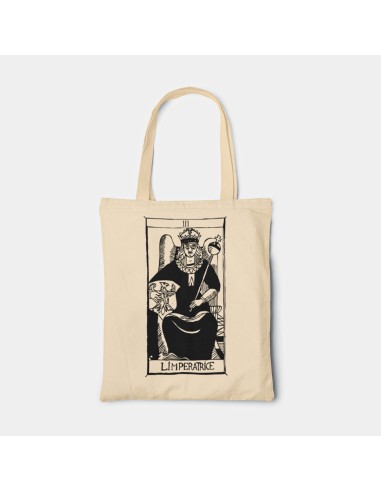 Borsa Tote bag shopper bag"Tarot De Marseille" Tarocchi di Marsiglia  L’imperatrice III