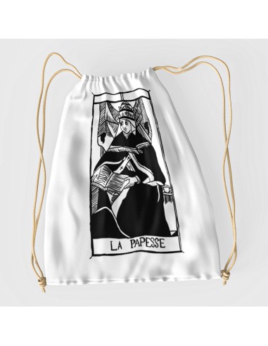 Drawstring Bag Tarot De Marseille La Papesse II