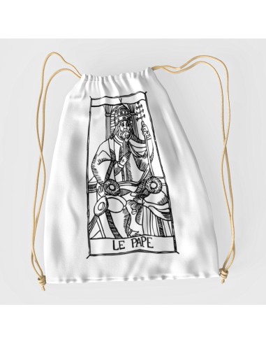 Drawstring Bag Tarot De Marseille Bag Le Pape V