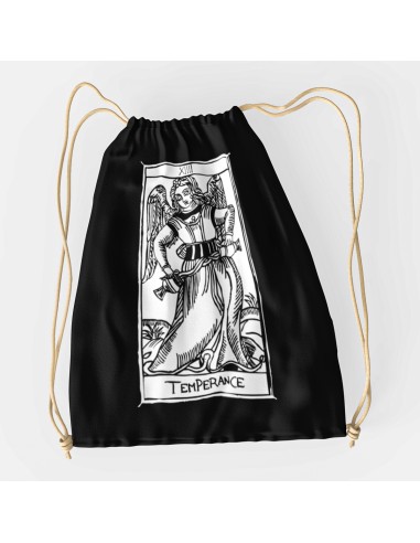 Drawstring Bag Tarot De Marseille La Temperance XIV