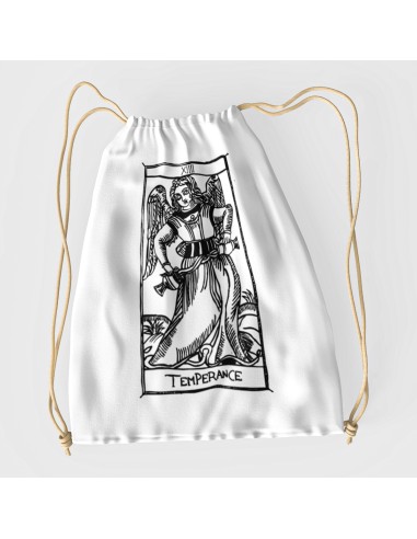 Drawstring Bag Tarot De Marseille La Temperance XIV