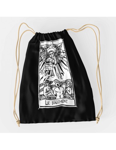 Drawstring Bag Sacca Tarot De Marseille Le Jugement XX