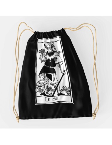 Sacca Drawstring bag shopper bag"Tarot De Marseille" Tarocchi di Marsiglia  Le Mat