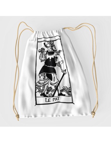 Sacca Drawstring bag shopper bag"Tarot De Marseille" Tarocchi di Marsiglia  Le Mat