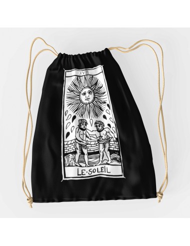 Drawstring Bag Sacca Tarot De Marseille Le Soleil XIX