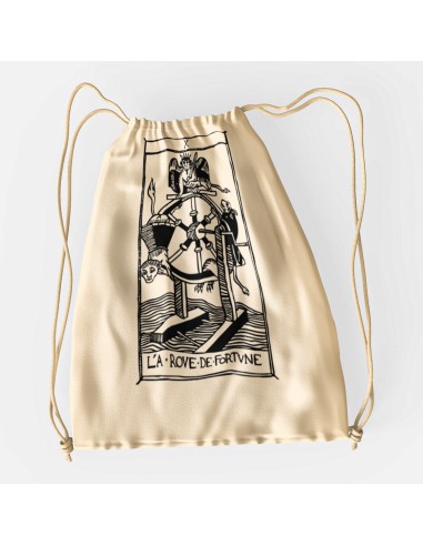 Drawstring Bag Tarot De Marseille La Roue De Fortune X