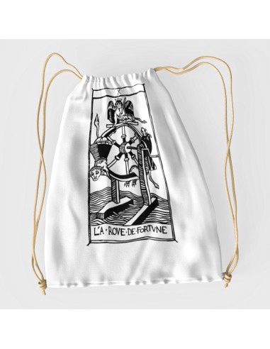 Drawstring Bag Tarot De Marseille La Roue De Fortune X