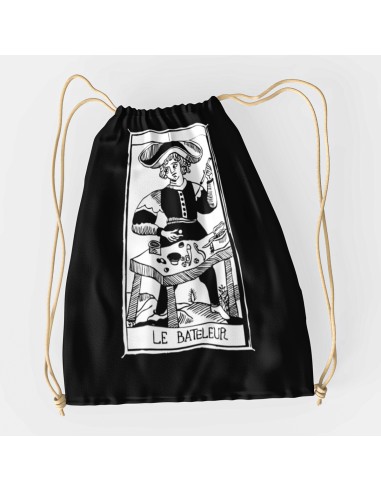 Sacca Drawstring bag shopper bag"Tarot De Marseille" Tarocchi di Marsiglia  Le Bateleur I