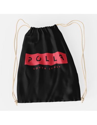 Drawstring Bag Polla Print Red