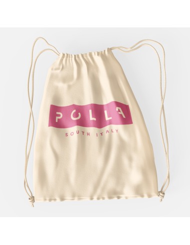 Drawstring Bag Sacca Polla Stampa Fucsia