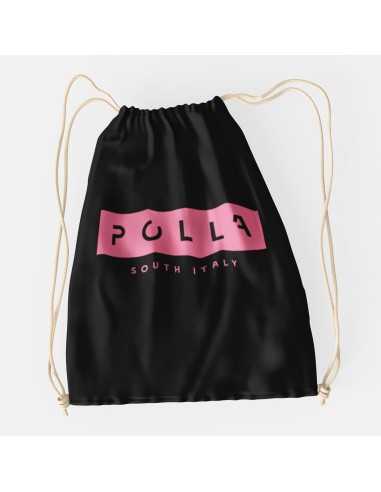 Drawstring Bag Sacca Polla Stampa Fucsia