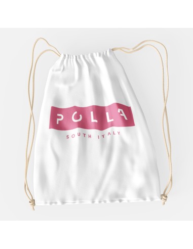 Drawstring Bag Sacca Polla Stampa Fucsia