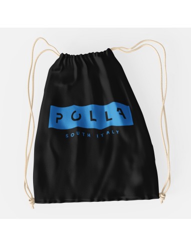 Drawstring Bag Bag Print Blue