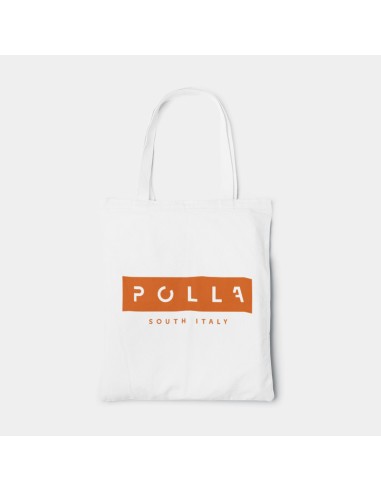 Shopper Bag Polla Print Orange