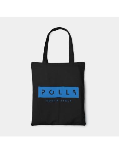 Shopper Bag Polla Print Blue