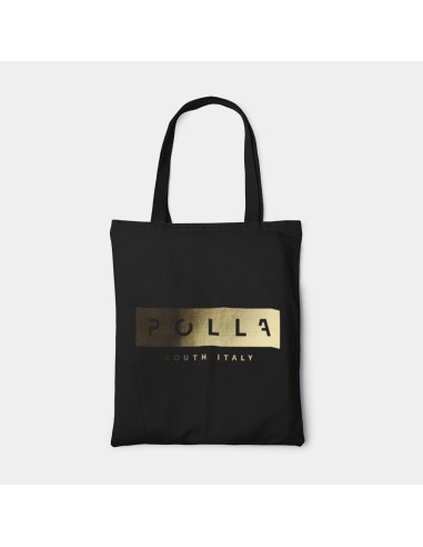 Shopper Bag Polla Bag Gold Print