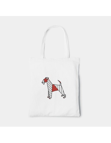 Shopper Bag Pop Bag Origami Airedale Terrier