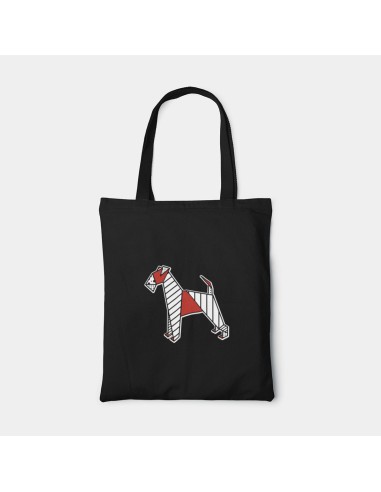 Shopper Bag Pop Bag Origami Airedale Terrier