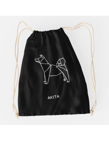 Drawstring Bag Sacca Origami Akita