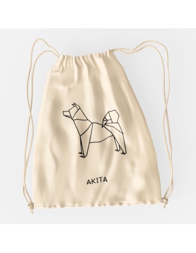 Drawstring Bag Sacca Origami Akita