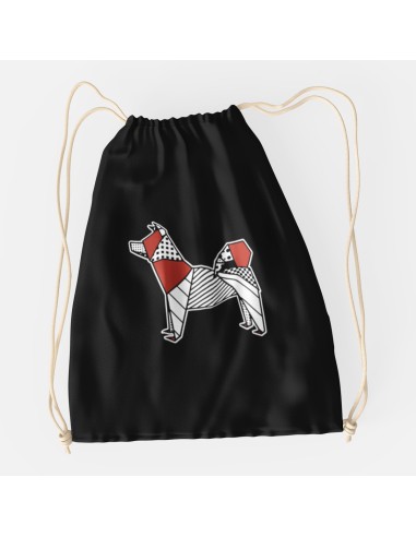 Drawstring Bag Sacca Pop Origami Akita