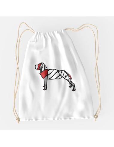 Drawstring Bag Sacca Pop Origami American Mastiff