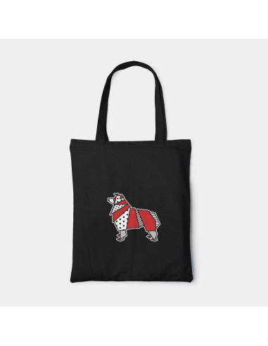 Shopper Bag Pop Origami Australian Shepherd Bag