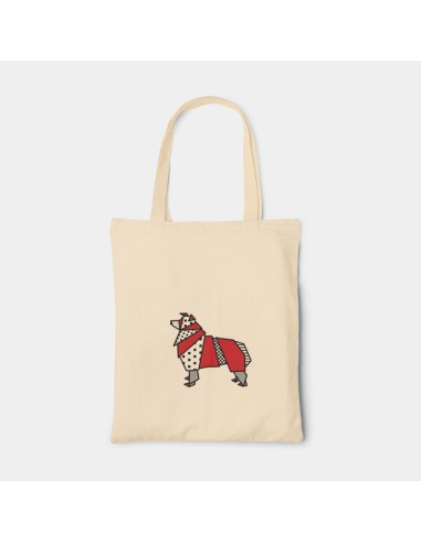 Shopper Bag Pop Origami Australian Shepherd Bag