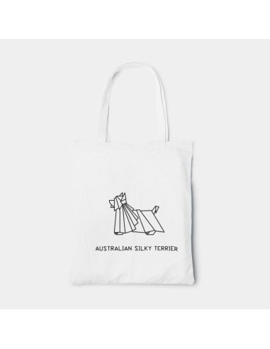 Shopper Bag Origami Australian Silky Terrier Bag