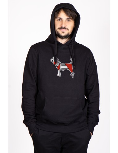 Pop Origami Beagle Men's Hoodie