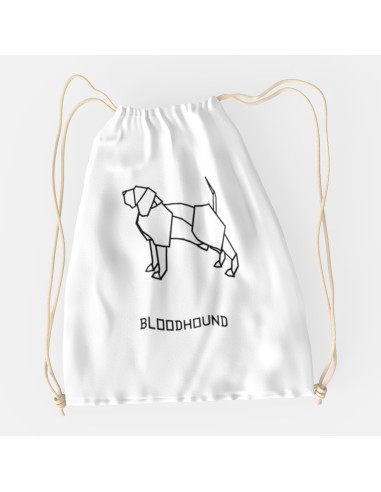 Drawstring Bag Origami Bloodhound