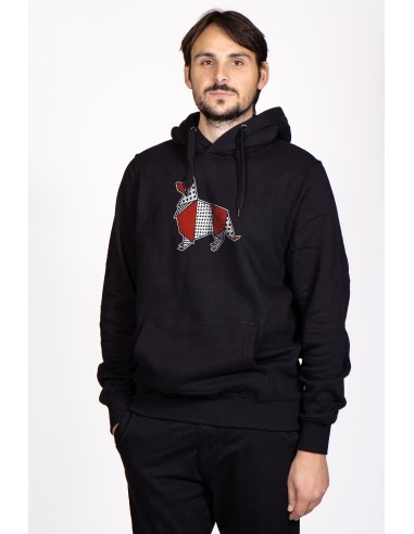 Pop Origami Collie Men's Hoodie