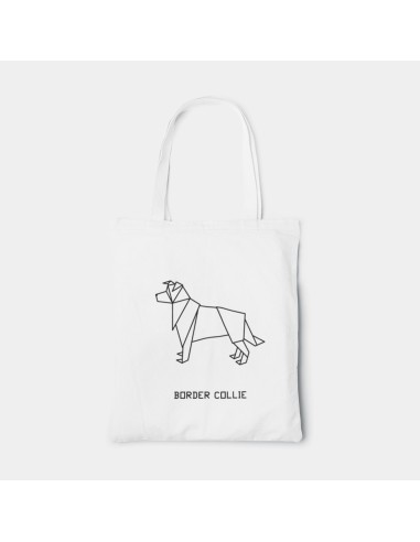 Shopper Bag Borsa Origami Border Collie